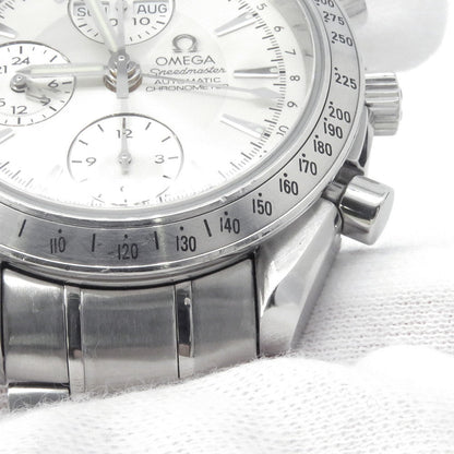 OMEGA Speedmaster Day-Date W40mm Stainless Steel Silver Dial3221.30.00
