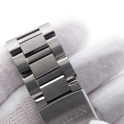 CITIZEN Attesa Act Line Sapphire Bezel Eco-Drive Solar Powered Radio-Controlled Watch W42mm TI Black DialAT8295-56E