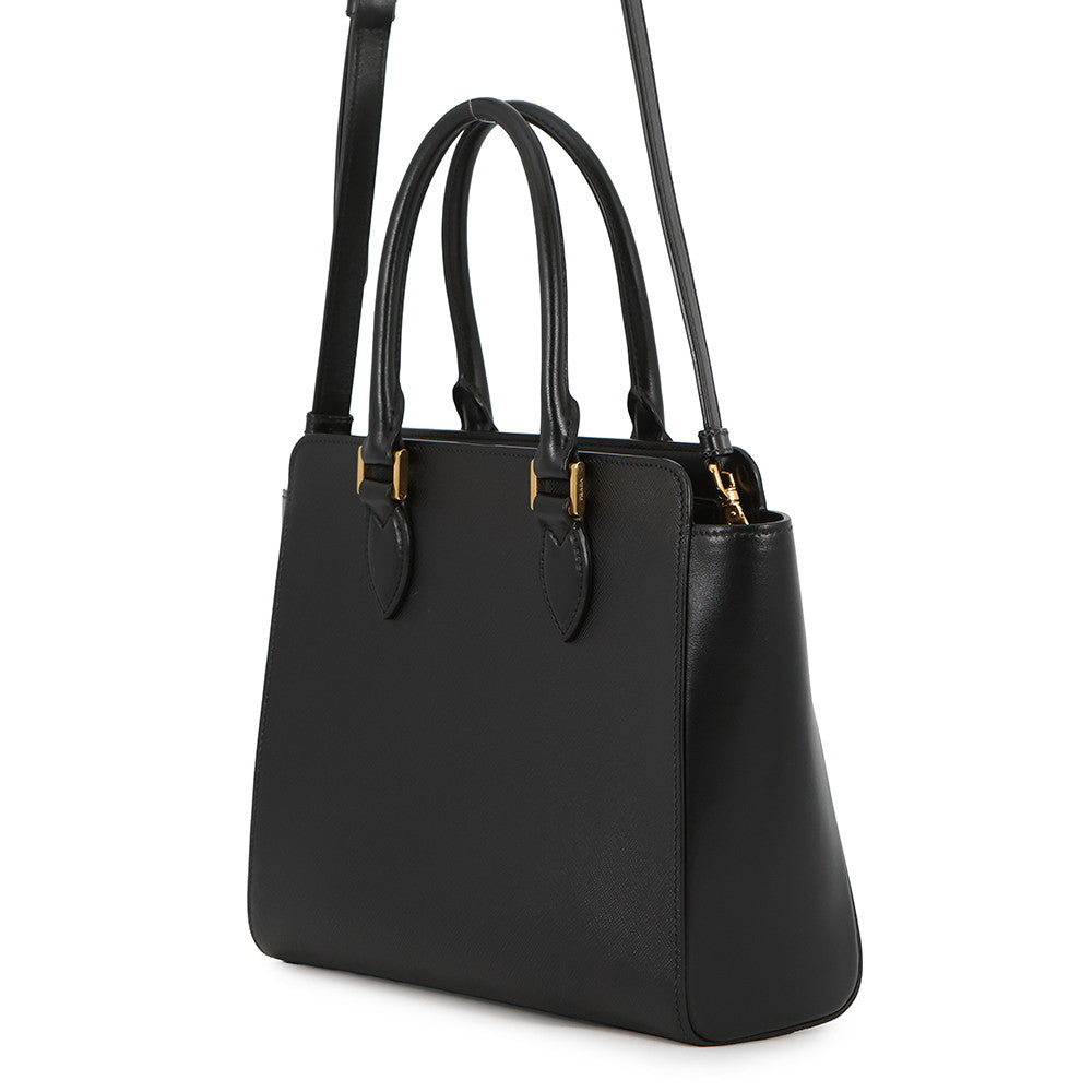 PRADA Saffiano Leather 2WAYTote Bag Black1BA113 Leather