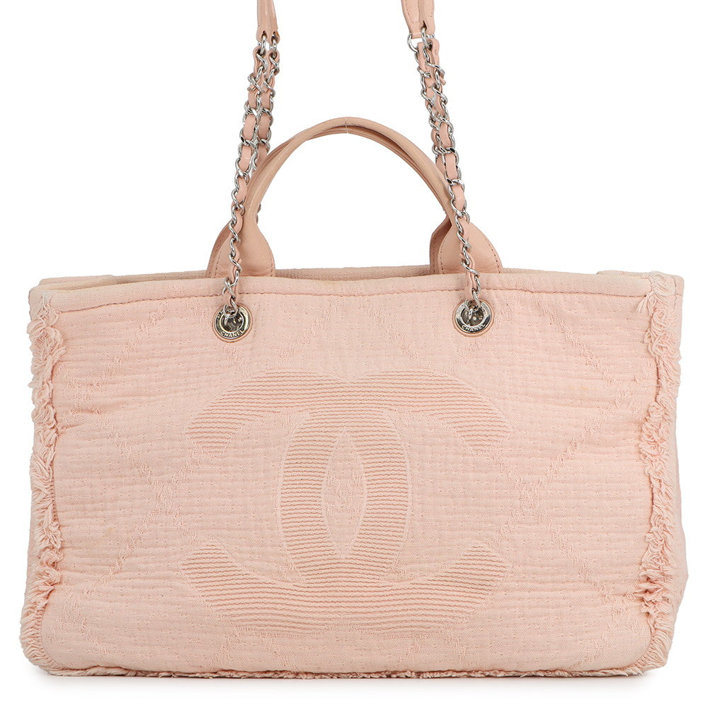 CHANEL Large Shopping 2-Way Handbag PinkA57180 Canvas