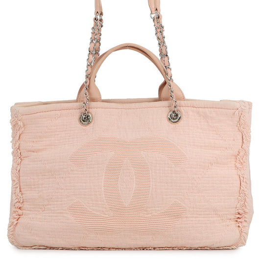 CHANEL Large Shopping 2-Way Handbag PinkA57180 Canvas
