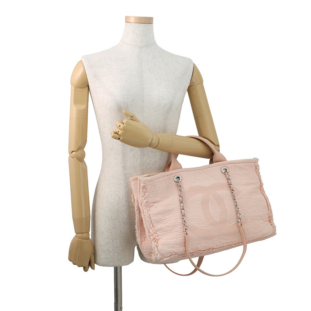 CHANEL Large Shopping 2-Way Handbag PinkA57180 Canvas