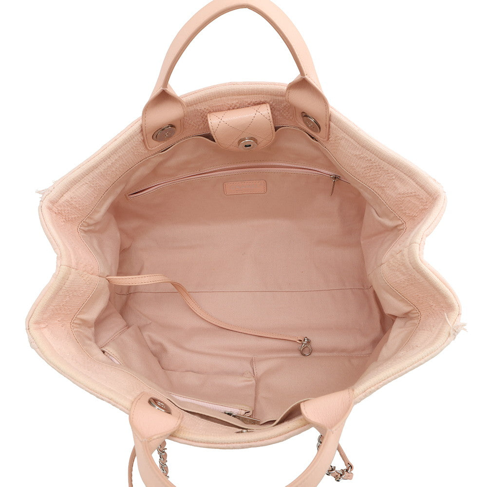 CHANEL Large Shopping 2-Way Handbag PinkA57180 Canvas