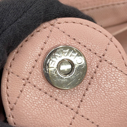 CHANEL Large Shopping 2-Way Handbag PinkA57180 Canvas