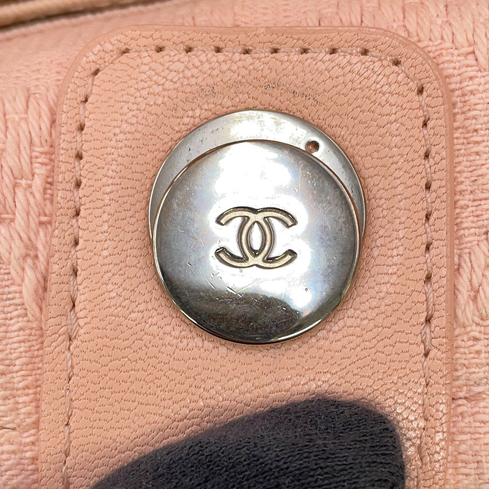 CHANEL Large Shopping 2-Way Handbag PinkA57180 Canvas