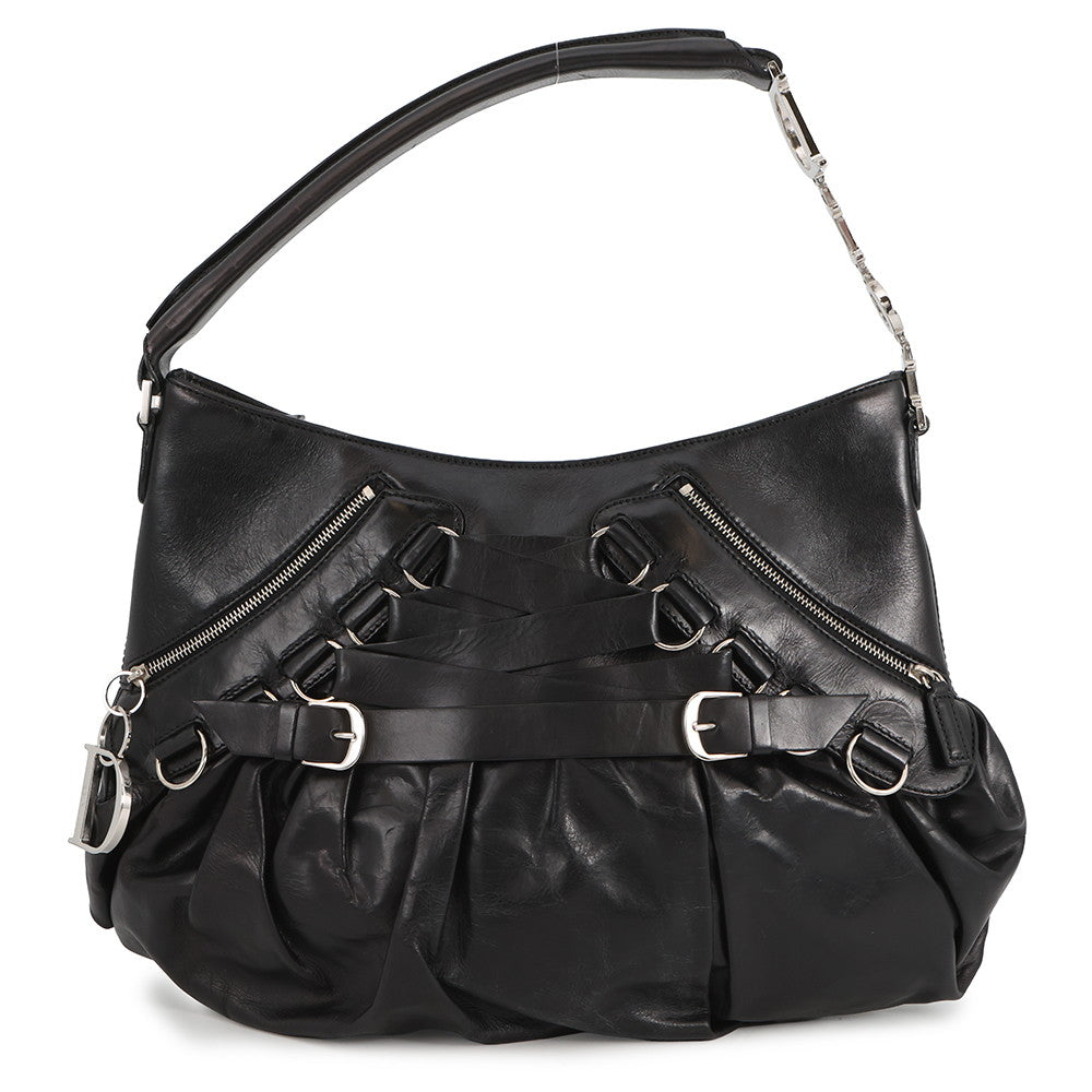 Dior Handbag Black Leather