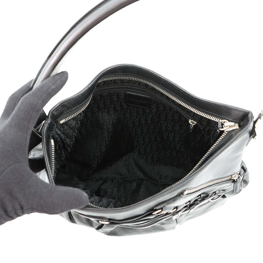Dior Handbag Black Leather