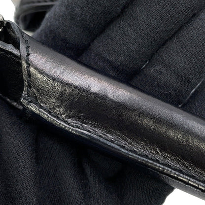 Dior Handbag Black Leather