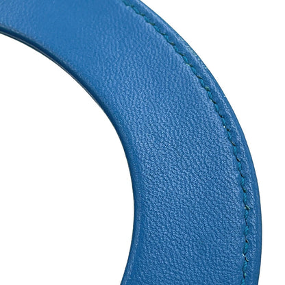 Dior Cannage Lady Dior Blue Leather Size Mini