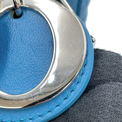 Dior Cannage Lady Dior Blue Leather Size Mini
