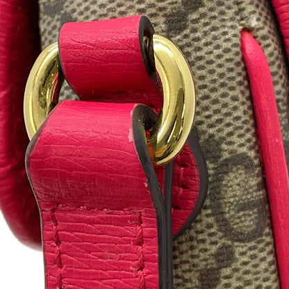 GUCCI GG Supreme Dragon Shoulder Bag Beige/Pink774371 GG Supreme Leather