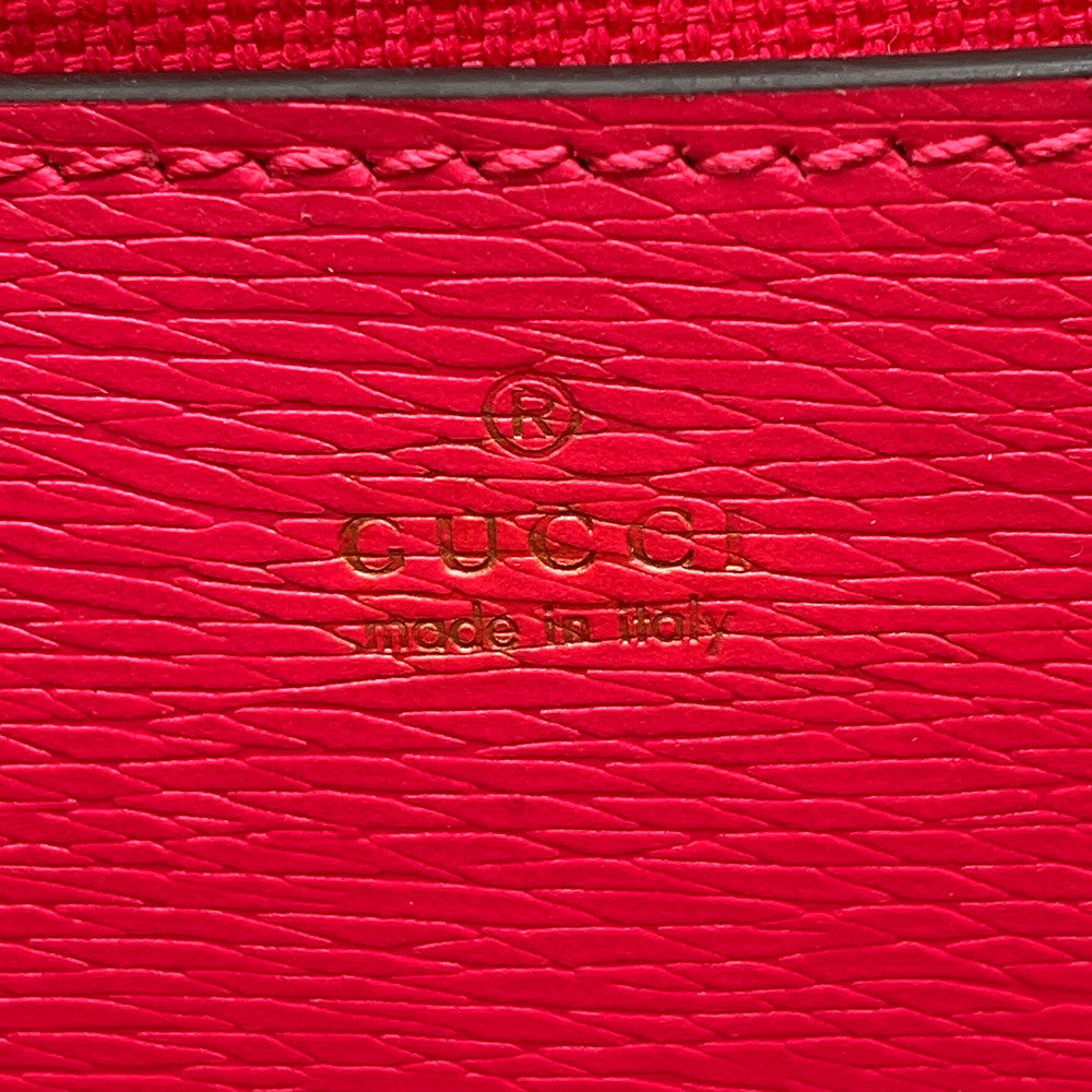 GUCCI GG Supreme Dragon Shoulder Bag Beige/Pink774371 GG Supreme Leather