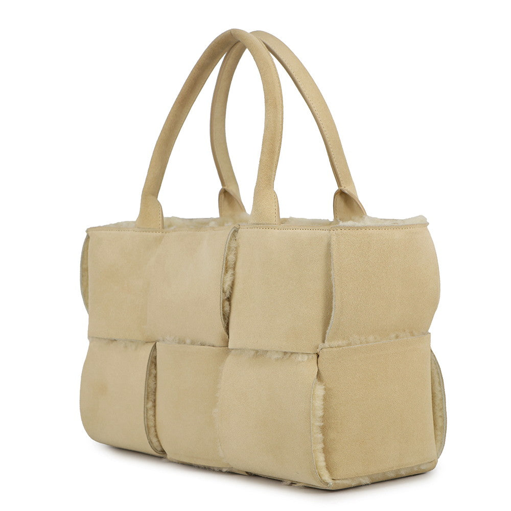 Bottega Veneta Arco Tote Beige652867V1EQ19776 Mouton Size Small