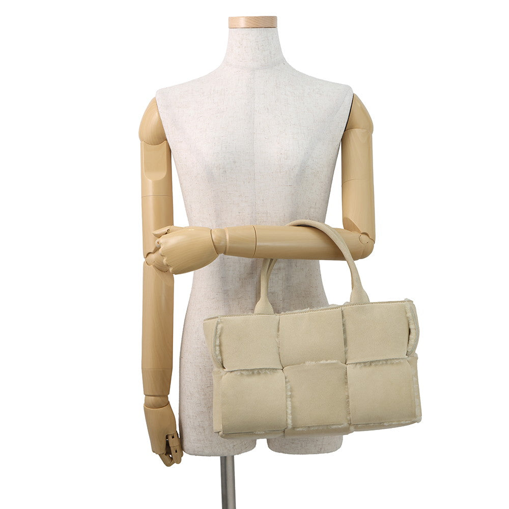 Bottega Veneta Arco Tote Beige652867V1EQ19776 Mouton Size Small
