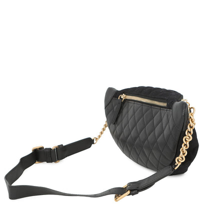 CHANEL Paris Hamburg Crossbody Bag BlackA57869 Wool Lambskin