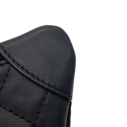 CHANEL Paris Hamburg Crossbody Bag BlackA57869 Wool Lambskin
