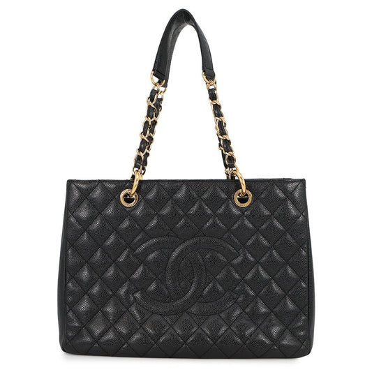 CHANEL GST Tote Bag BlackA50995 Caviar Leather