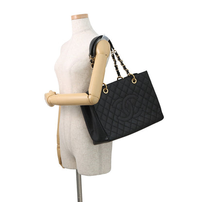 CHANEL GST Tote Bag BlackA50995 Caviar Leather