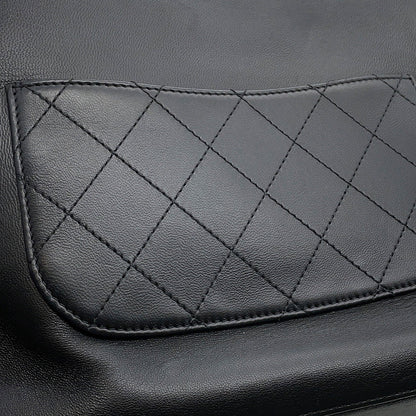 CHANEL CC Logo 2-way Tote Bag BlackAS0326 Leather