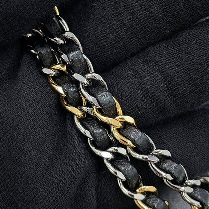 CHANEL Matelasse Chain Phone Case BlackA94471 Lambskin