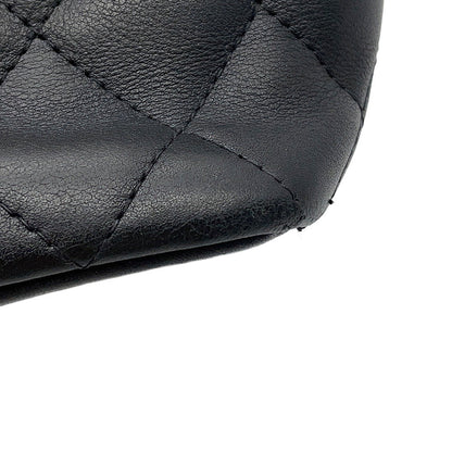 CHANEL Cambon line Tote Bag BlackA25167 Lambskin Size Medium