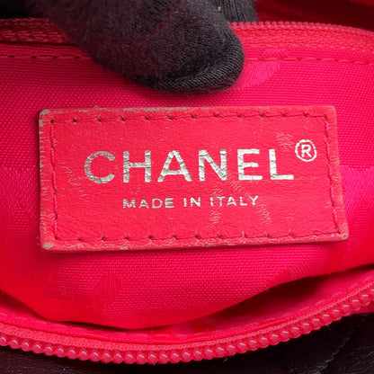 CHANEL Cambon line Tote Bag BlackA25167 Lambskin Size Medium