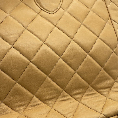 CHANEL Matelasse Backpack BeigeA10177 Lambskin