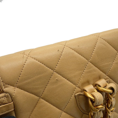 CHANEL Matelasse Backpack BeigeA10177 Lambskin