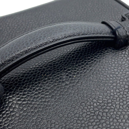 CHANEL Vertical vanity BlackA01998 Caviar Leather