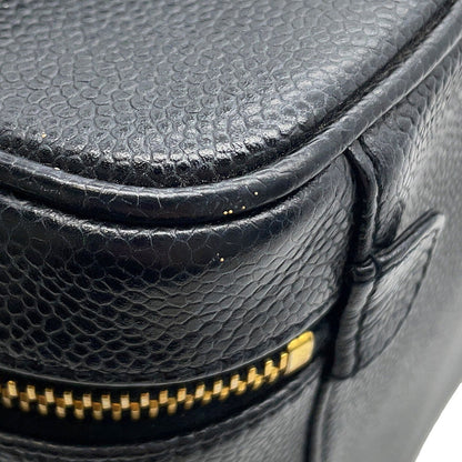 CHANEL Vertical vanity BlackA01998 Caviar Leather