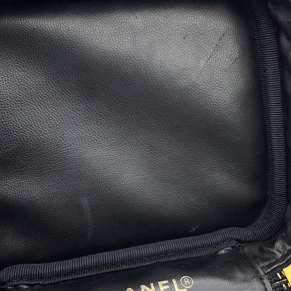 CHANEL Vertical vanity BlackA01998 Caviar Leather