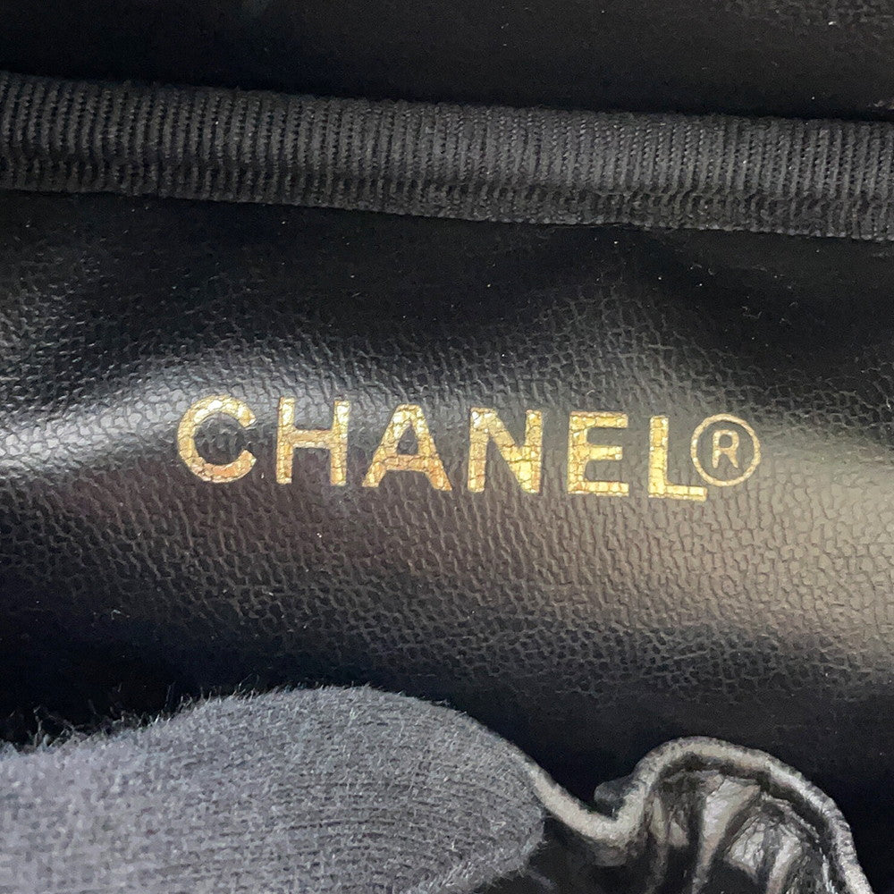 CHANEL Vertical vanity BlackA01998 Caviar Leather