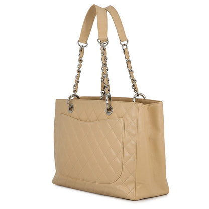 CHANEL GSTTote Bag BeigeA50995 Caviar Leather