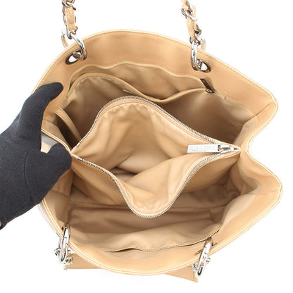 CHANEL GSTTote Bag BeigeA50995 Caviar Leather