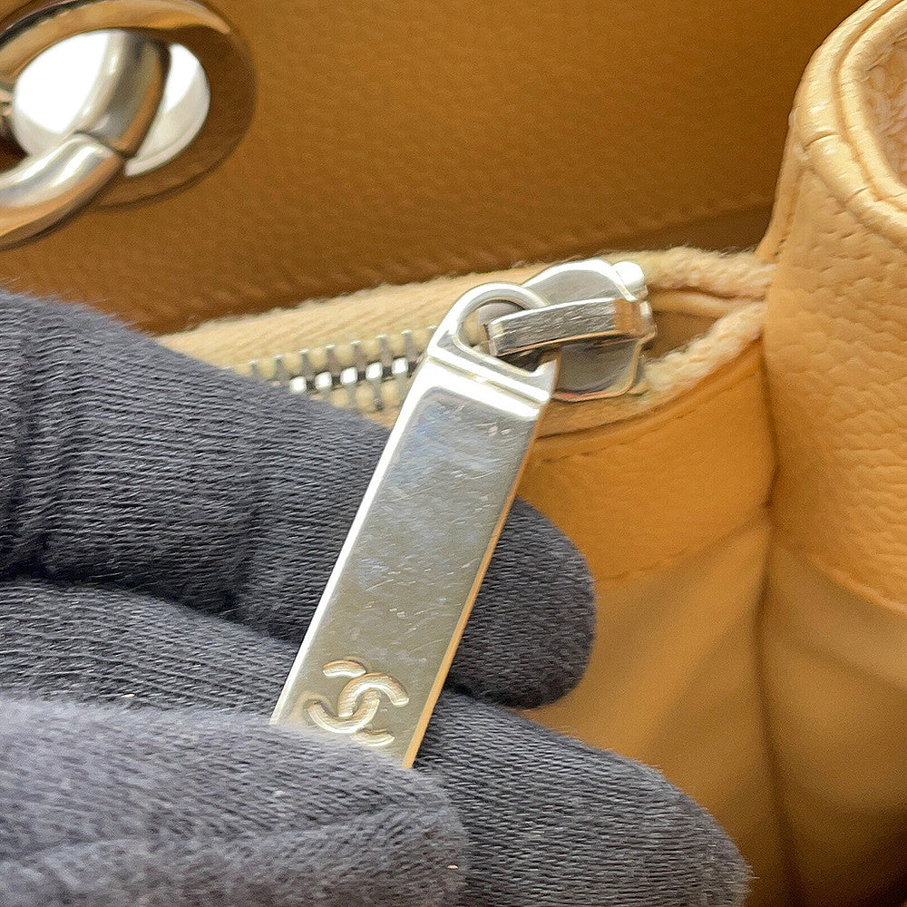 CHANEL GSTTote Bag BeigeA50995 Caviar Leather