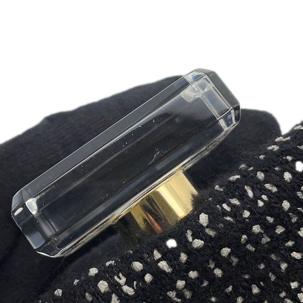 CHANEL Crystal Party Bag Black Tweed