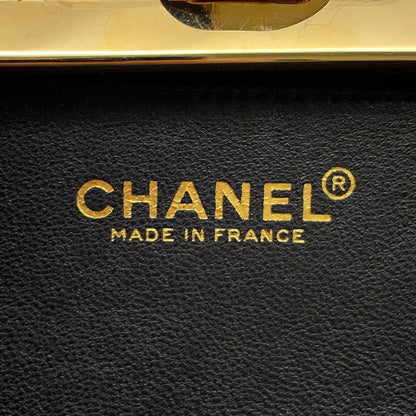 CHANEL Crystal Party Bag Black Tweed