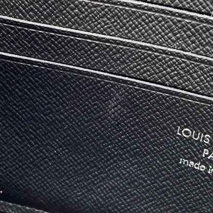 LOUIS VUITTON Zippy Dragonne NoirM69407 Monogram Macassar Canvas