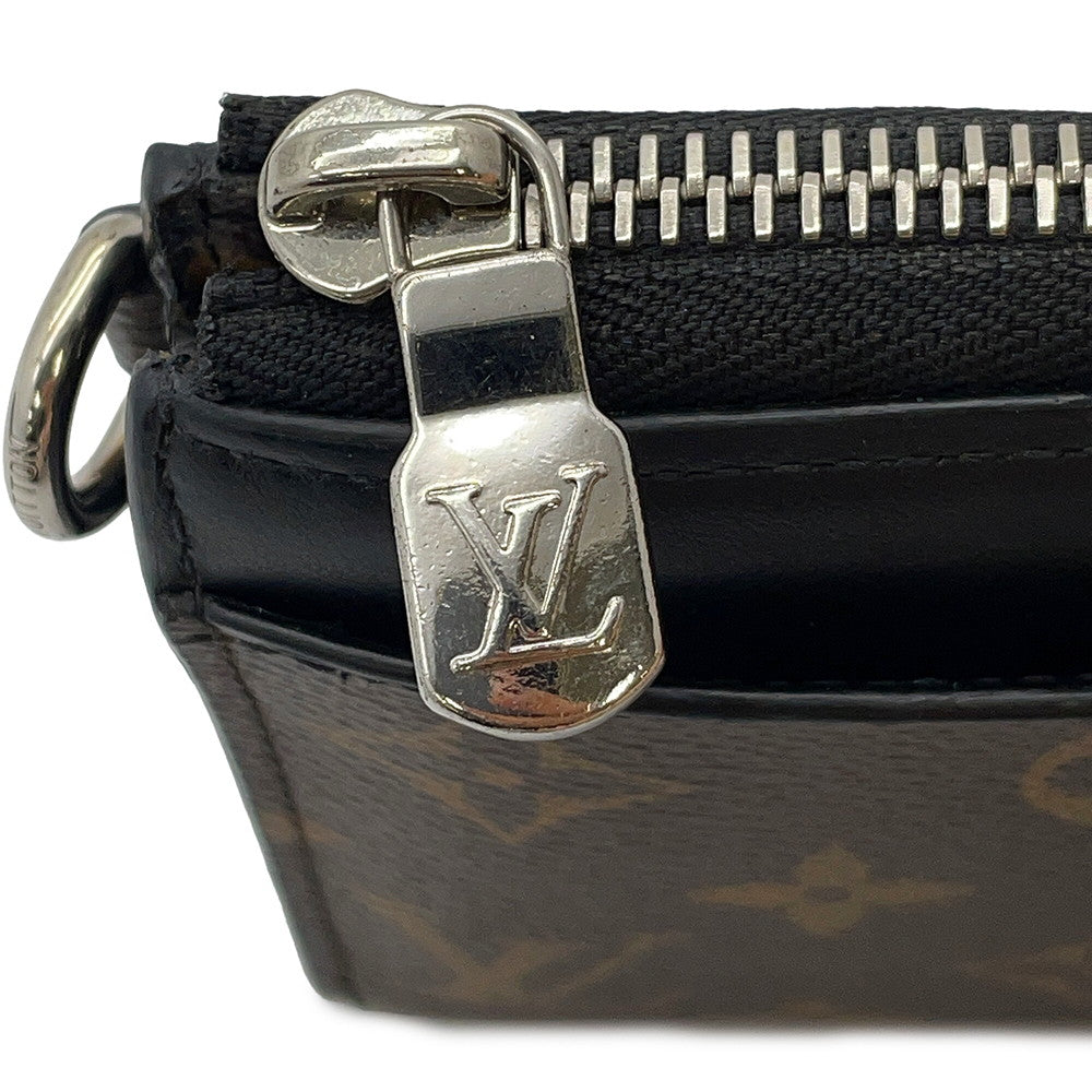 LOUIS VUITTON Zippy Dragonne NoirM69407 Monogram Macassar Canvas