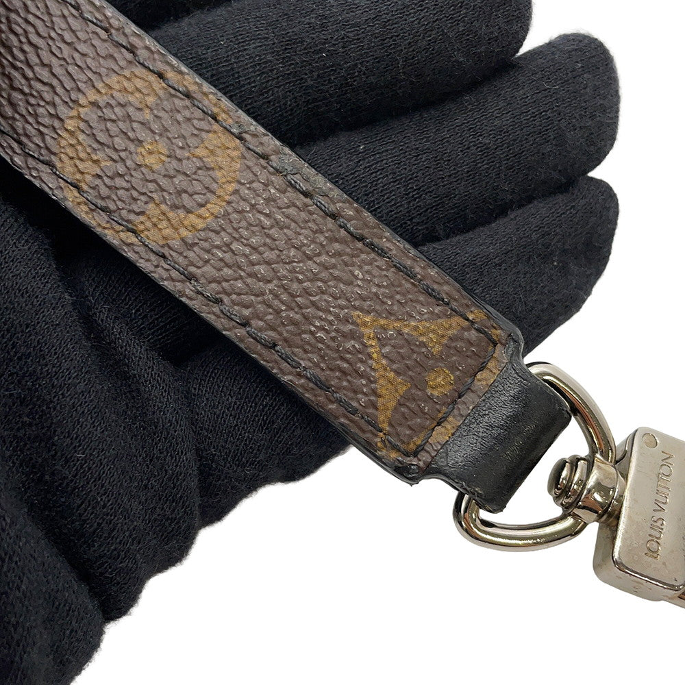 LOUIS VUITTON Zippy Dragonne NoirM69407 Monogram Macassar Canvas