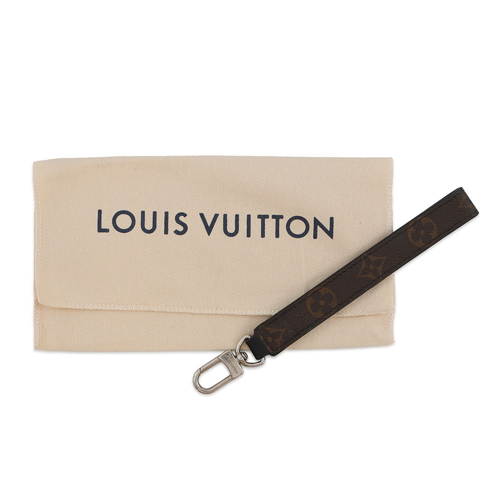 LOUIS VUITTON Zippy Dragonne NoirM69407 Monogram Macassar Canvas