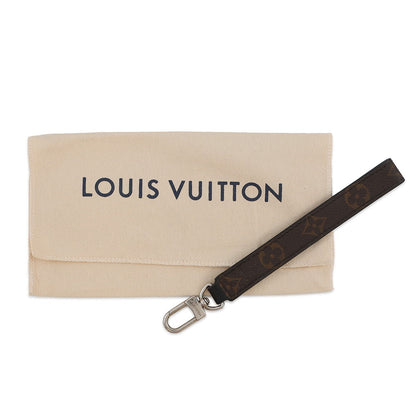 LOUIS VUITTON Zippy Dragonne NoirM69407 Monogram Macassar Canvas