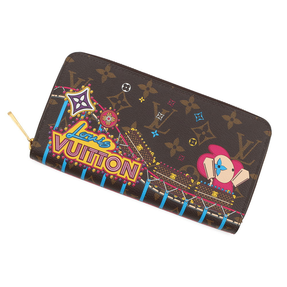 LOUIS VUITTON Zippy Wallet Vivienne PinkM69750 Monogram/Vivienne