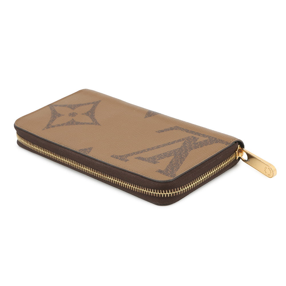 LOUIS VUITTON Zippy Wallet NoirM69353 Monogram / Giant / Monogram Reverse Canvas