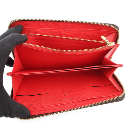 LOUIS VUITTON LV × YK Zippy Wallet RedM81864 Monogram