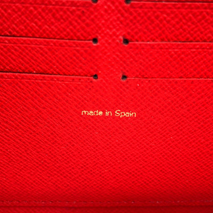 LOUIS VUITTON LV × YK Zippy Wallet RedM81864 Monogram