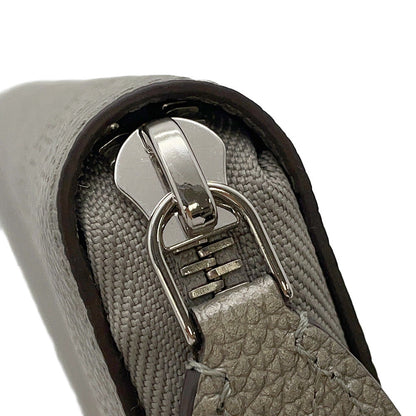 LOUIS VUITTON Zippy Wallet MetalicGrayM81642 Monogram Mahina