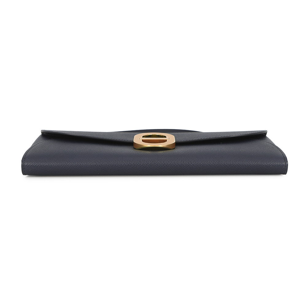 HERMES Chaine d'Ancre Too Go Blue Indigo Epsom