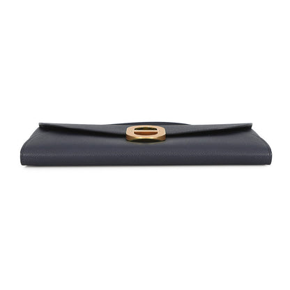 HERMES Chaine d'Ancre Too Go Blue Indigo Epsom