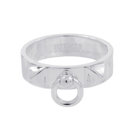 HERMES Collier de Chien Ring Size PM/53/#13H115607B SV925